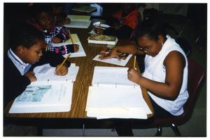 [Gates Elementary Students During Writing Activity]