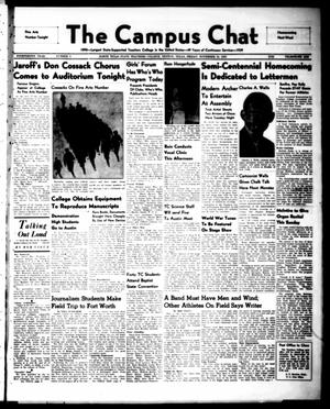 The Campus Chat (Denton, Tex.), Vol. 14, No. 8, Ed. 1 Friday, November 10, 1939
