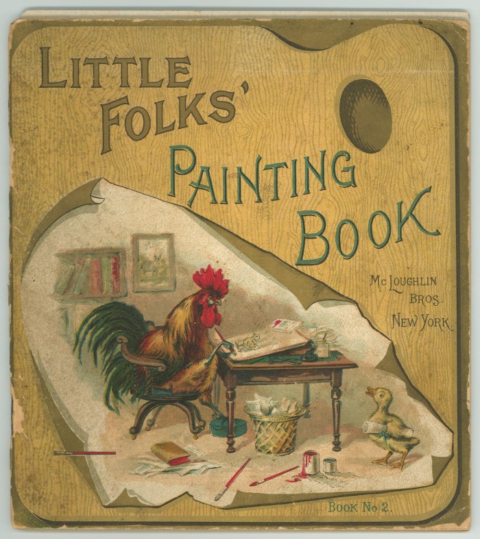 Image result for 1800â€™s by the McLoughlin Brothers when they first released â€˜The Little Folks Painting Bookâ€™