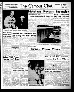The Campus Chat (Denton, Tex.), Vol. 40, No. 43, Ed. 1 Wednesday, April 3, 1957
