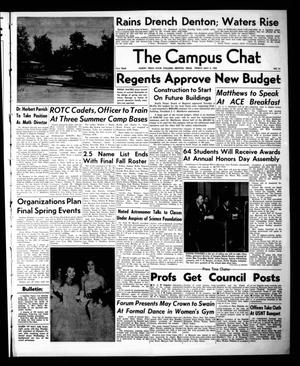 Primary view of object titled 'The Campus Chat (Denton, Tex.), Vol. 41, No. 51, Ed. 1 Friday, May 2, 1958'.