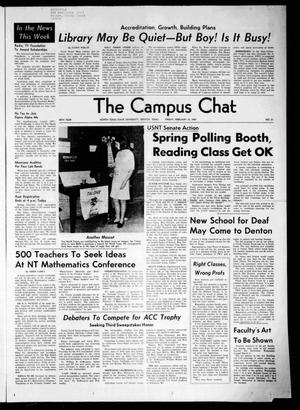 The Campus Chat (Denton, Tex.), Vol. 50, No. 31, Ed. 1 Friday, February 10, 1967