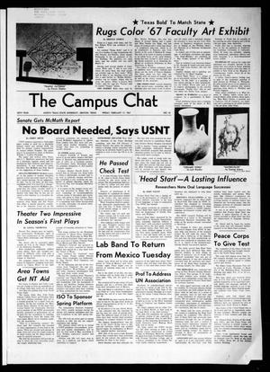 The Campus Chat (Denton, Tex.), Vol. 50, No. 33, Ed. 1 Friday, February 17, 1967