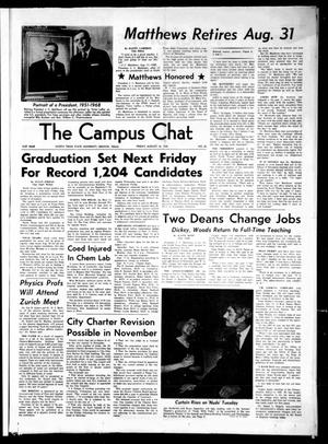The Campus Chat (Denton, Tex.), Vol. 51, No. 65, Ed. 1 Friday, August 16, 1968