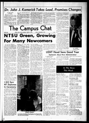 The Campus Chat (Denton, Tex.), Vol. 52, No. 1, Ed. 1 Friday, September 20, 1968