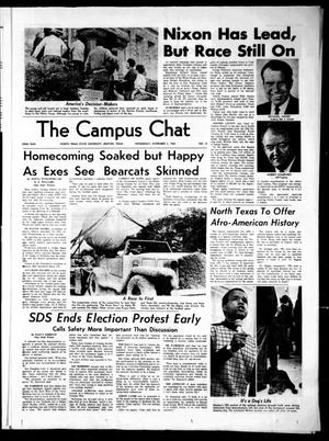 The Campus Chat (Denton, Tex.), Vol. 52, No. 14, Ed. 1 Wednesday, November 6, 1968