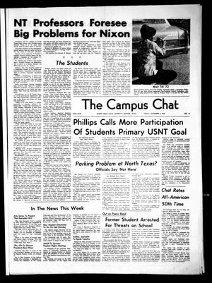 The Campus Chat (Denton, Tex.), Vol. 52, No. 15, Ed. 1 Friday, November 8, 1968