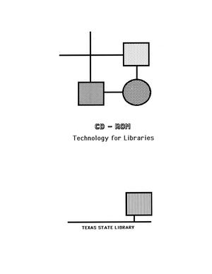 Primary view of object titled 'CD-ROM Technology for Libraries Participant Workbook'.