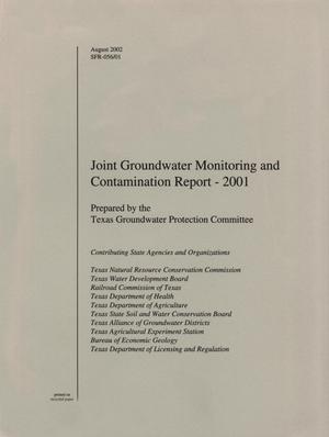 Primary view of object titled 'Joint Groundwater Monitoring and Contamination Report: 2001'.