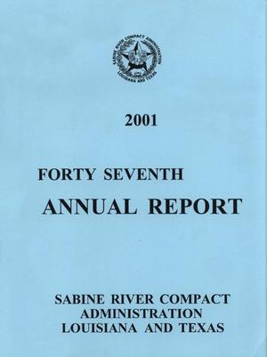 Sabine River Compact Administration Annual Report: 2001