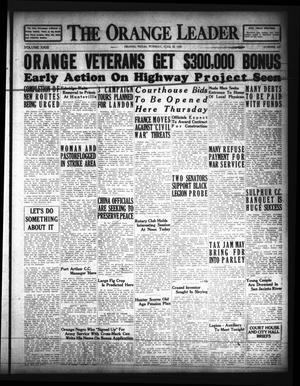 The Orange Leader (Orange, Tex.), Vol. 23, No. 143, Ed. 1 Tuesday, June 16, 1936