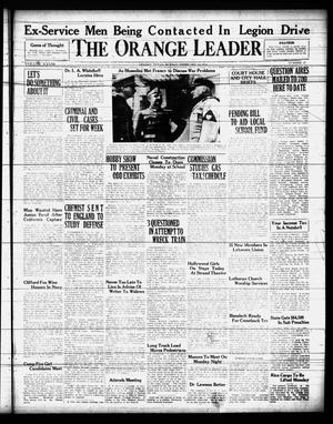 The Orange Leader (Orange, Tex.), Vol. 28, No. 37, Ed. 1 Sunday, February 16, 1941