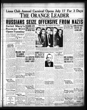 The Orange Leader (Orange, Tex.), Vol. 28, No. 157, Ed. 1 Monday, July 7, 1941