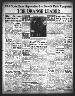 The Orange Leader (Orange, Tex.), Vol. 28, No. 206, Ed. 1 Wednesday, September 3, 1941