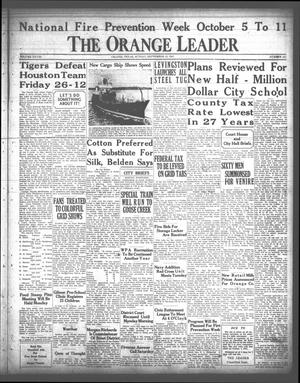 The Orange Leader (Orange, Tex.), Vol. 28, No. 227, Ed. 1 Sunday, September 28, 1941