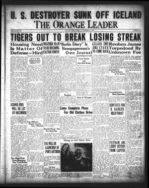 The Orange Leader (Orange, Tex.), Vol. 28, No. 256, Ed. 1 Friday, October 31, 1941