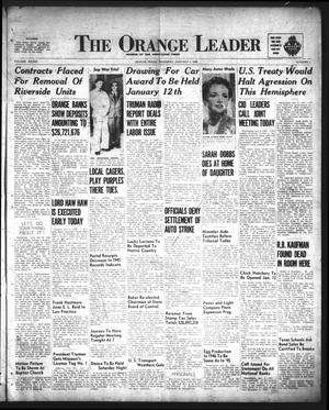 The Orange Leader (Orange, Tex.), Vol. 33, No. 2, Ed. 1 Thursday, January 3, 1946