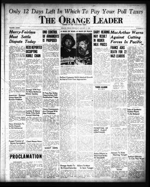 The Orange Leader (Orange, Tex.), Vol. 33, No. 14, Ed. 1 Thursday, January 17, 1946