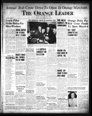 The Orange Leader (Orange, Tex.), Vol. 33, No. 51, Ed. 1 Sunday, March 3, 1946