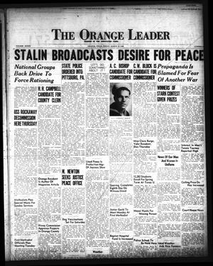 The Orange Leader (Orange, Tex.), Vol. 33, No. 68, Ed. 1 Friday, March 22, 1946