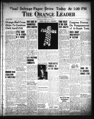 The Orange Leader (Orange, Tex.), Vol. 33, No. 75, Ed. 1 Sunday, March 31, 1946