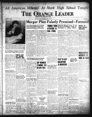 The Orange Leader (Orange, Tex.), Vol. 33, No. 101, Ed. 1 Tuesday, April 30, 1946