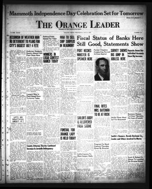 The Orange Leader (Orange, Tex.), Vol. 33, No. 156, Ed. 1 Wednesday, July 3, 1946