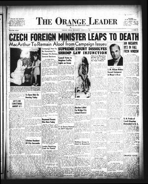 The Orange Leader (Orange, Tex.), Vol. 35, No. 59, Ed. 1 Wednesday, March 10, 1948
