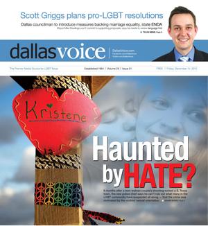Dallas Voice (Dallas, Tex.), Vol. 29, No. 31, Ed. 1 Friday, December 14, 2012