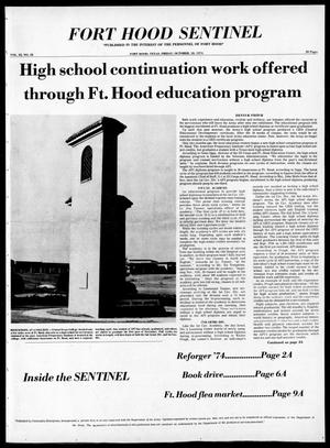 The Fort Hood Sentinel (Temple, Tex.), Vol. 33, No. 32, Ed. 1 Friday, October 18, 1974