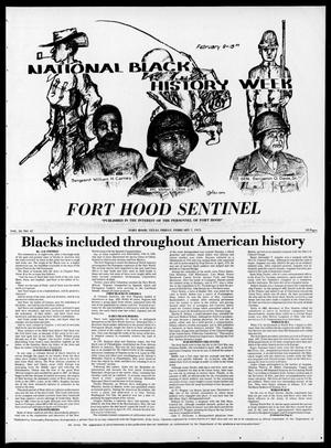 Primary view of object titled 'The Fort Hood Sentinel (Temple, Tex.), Vol. 33, No. 47, Ed. 1 Friday, February 7, 1975'.