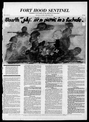 Primary view of object titled 'The Fort Hood Sentinel (Temple, Tex.), Vol. 34, No. 17, Ed. 1 Friday, July 4, 1975'.