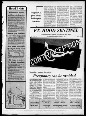 Primary view of object titled 'The Fort Hood Sentinel (Temple, Tex.), Vol. 35, No. 43, Ed. 1 Thursday, January 6, 1977'.