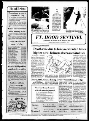 The Fort Hood Sentinel (Temple, Tex.), Vol. 36, No. 33, Ed. 1 Thursday, October 20, 1977