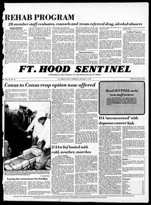 Primary view of object titled 'The Fort Hood Sentinel (Temple, Tex.), Vol. 36, No. 43, Ed. 1 Thursday, January 5, 1978'.