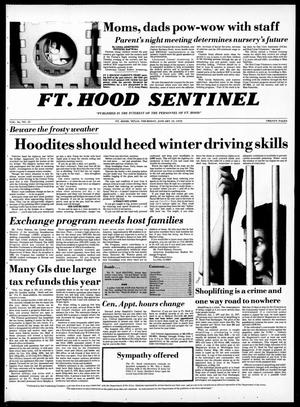 Primary view of object titled 'The Fort Hood Sentinel (Temple, Tex.), Vol. 36, No. 45, Ed. 1 Thursday, January 19, 1978'.