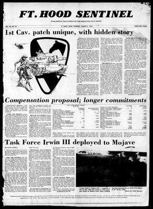 Primary view of object titled 'The Fort Hood Sentinel (Temple, Tex.), Vol. 38, No. 22, Ed. 1 Thursday, August 2, 1979'.