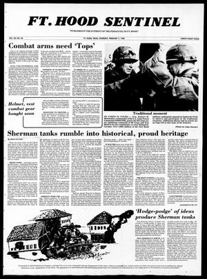 Primary view of object titled 'The Fort Hood Sentinel (Temple, Tex.), Vol. 38, No. 48, Ed. 1 Thursday, February 7, 1980'.
