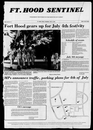 The Fort Hood Sentinel (Temple, Tex.), Vol. 40, No. 18, Ed. 1 Thursday, July 2, 1981