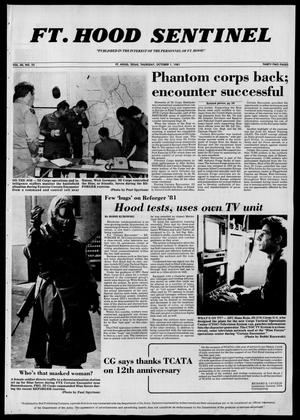 The Fort Hood Sentinel (Temple, Tex.), Vol. 40, No. 22, Ed. 1 Thursday, October 1, 1981