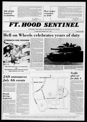 The Fort Hood Sentinel (Temple, Tex.), Vol. 41, No. 9, Ed. 1 Thursday, July 1, 1982