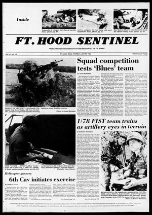 The Fort Hood Sentinel (Temple, Tex.), Vol. 41, No. 13, Ed. 1 Thursday, July 29, 1982