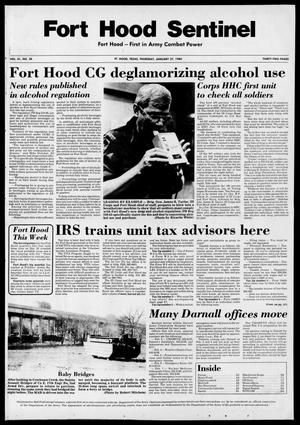 Primary view of object titled 'The Fort Hood Sentinel (Temple, Tex.), Vol. 41, No. 38, Ed. 1 Thursday, January 27, 1983'.