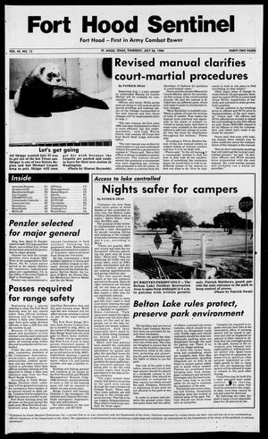 The Fort Hood Sentinel (Temple, Tex.), Vol. 43, No. 12, Ed. 1 Thursday, July 26, 1984