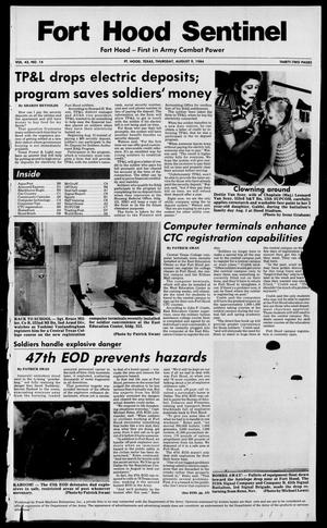 The Fort Hood Sentinel (Temple, Tex.), Vol. 43, No. 14, Ed. 1 Thursday, August 9, 1984