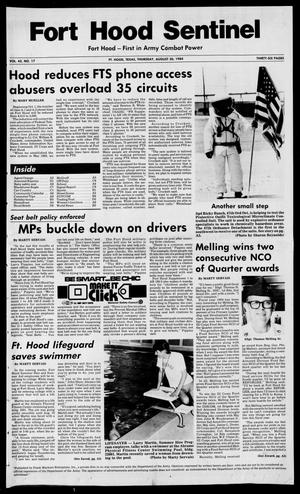 The Fort Hood Sentinel (Temple, Tex.), Vol. 43, No. 17, Ed. 1 Thursday, August 30, 1984