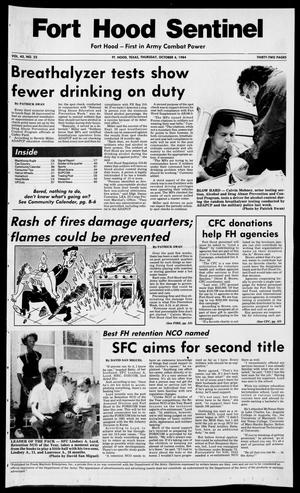 The Fort Hood Sentinel (Temple, Tex.), Vol. 43, No. 22, Ed. 1 Thursday, October 4, 1984