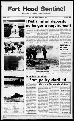 The Fort Hood Sentinel (Temple, Tex.), Vol. 43, No. 40, Ed. 1 Thursday, February 14, 1985