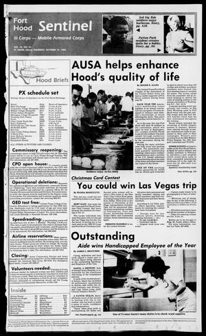 The Fort Hood Sentinel (Temple, Tex.), Vol. 44, No. 23, Ed. 1 Thursday, October 10, 1985