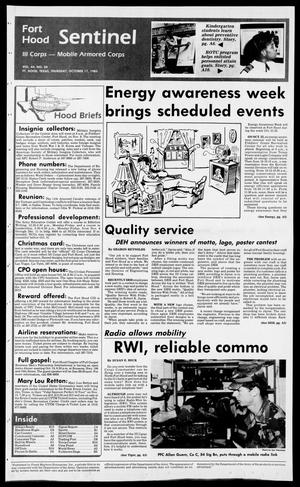 The Fort Hood Sentinel (Temple, Tex.), Vol. 44, No. 24, Ed. 1 Thursday, October 17, 1985